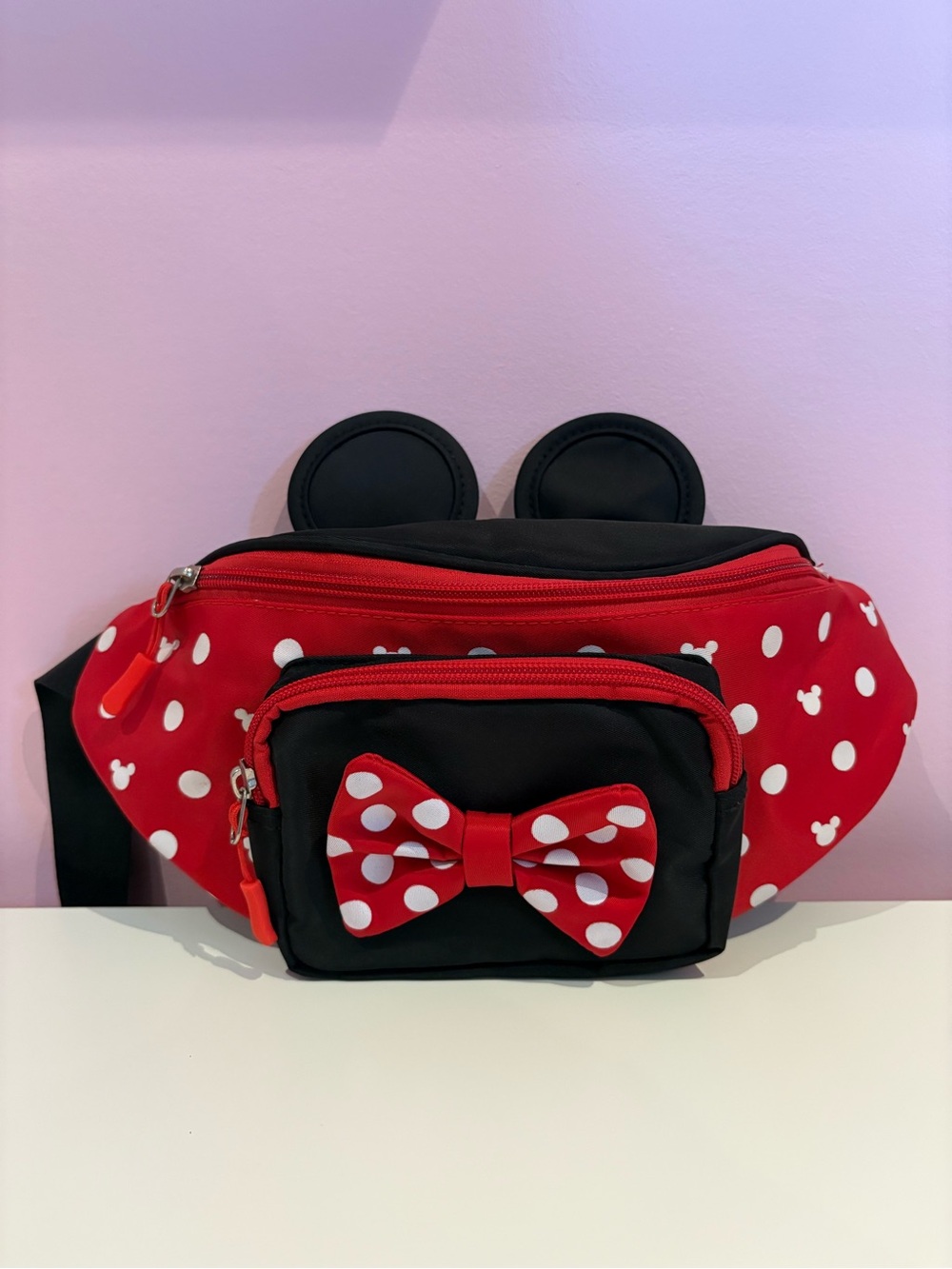Minnie Mouse Fanny Pack Crossbody Bag ♥️🐭🖤